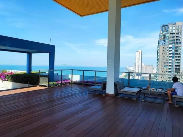 1 Bedroom Seaview Jomtein 9Th Jomtien Beach Eksteriør billede